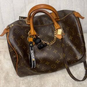 Louis Vuitton Dark Brown Monogram speedy 30